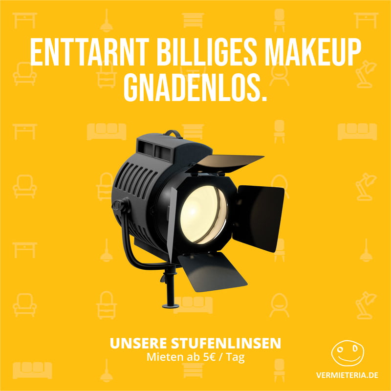 Stufenlinse ARRI 1000 Plus mieten Berlin | Lichttechnik-Verleih | Messebau & Mietmöbel