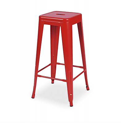 Sitzhocker Rot | Stool RedMX014